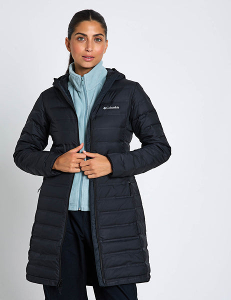 Columbia | Lake 22 II Down Hooded Jacket - Black | The Sports Edit