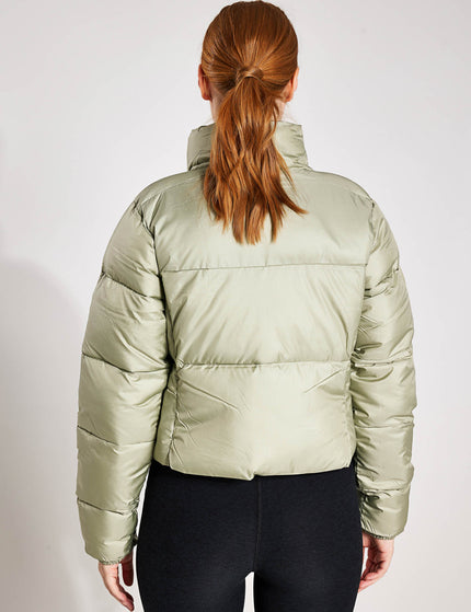 Columbia Puffect Cropped Puffer Jacket - Safariimages2- The Sports Edit