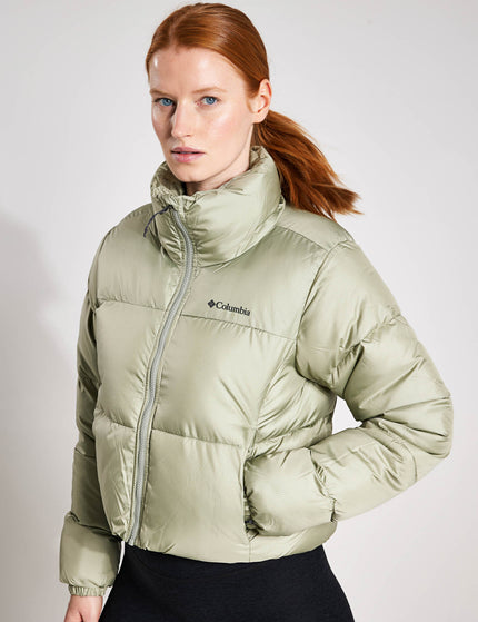 Columbia Puffect Cropped Puffer Jacket - Safariimages1- The Sports Edit