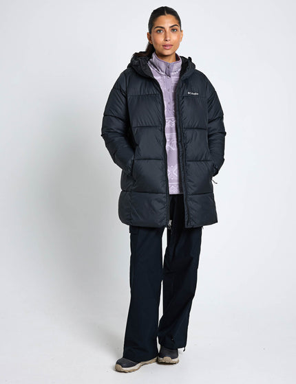 Columbia Puffect II Hooded Mid Puffer Jacket - Blackimages6- The Sports Edit