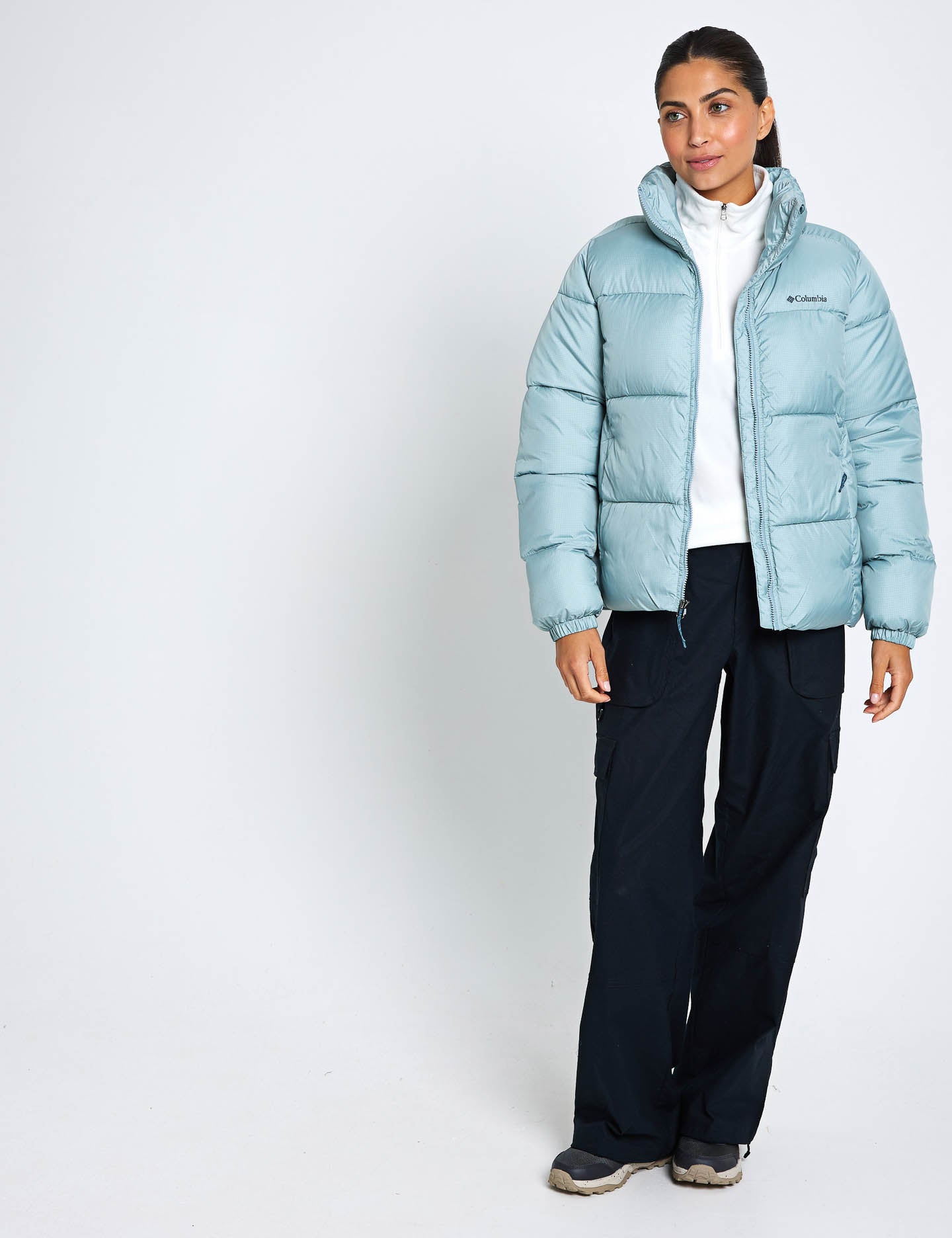 Columbia | Puffect II Puffer Jacket - Crushed Blue | The Sports Edit