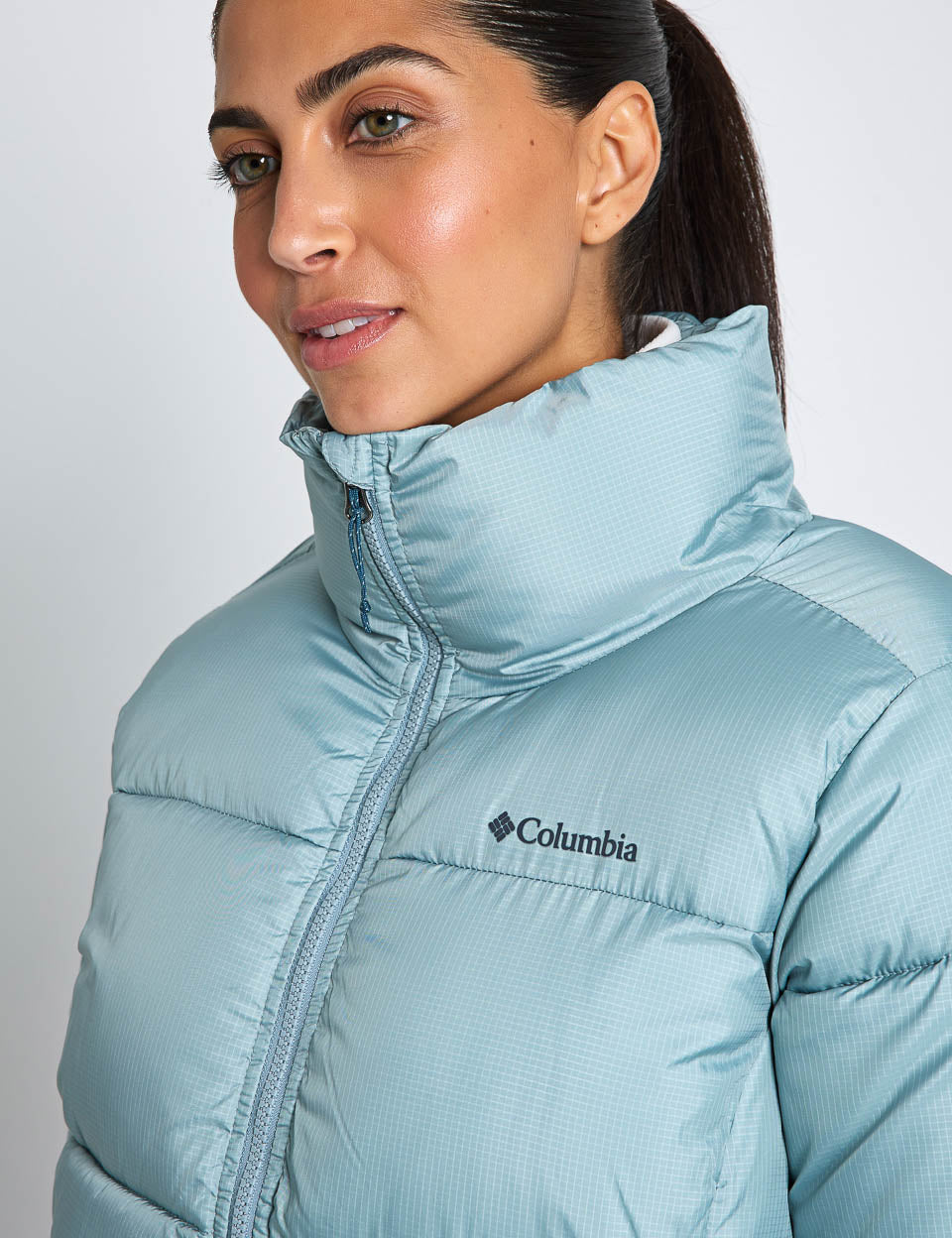 Columbia | Puffect II Puffer Jacket - Crushed Blue | The Sports Edit