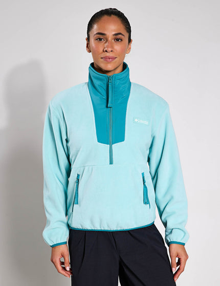 Columbia Sequoia Grove 1/2 Zip Fleece - Spray/Tealimages1- The Sports Edit
