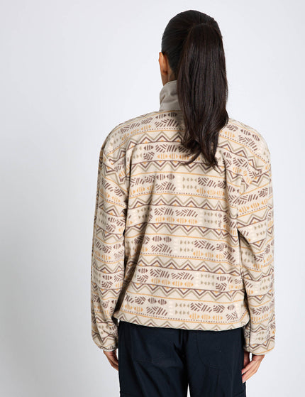 Columbia Sequoia Grove Printed Half Zip Fleece - Dark Stone Horizonsimages2- The Sports Edit