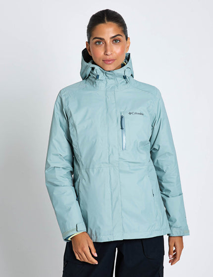Columbia Pouring Adventure III Waterproof Hiking Jacket - Crushed Blueimages4- The Sports Edit