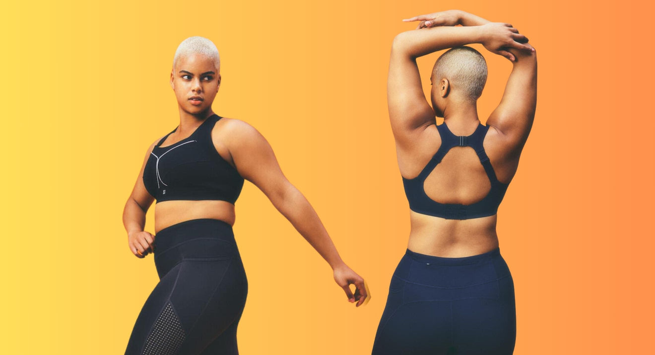 Breathable Zip-Up Sports Bra | Gym Ready Lips
