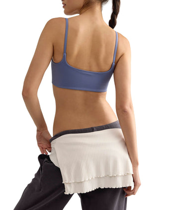 Tighten Up Mini Light Support Sports Bra - Mystic Blue