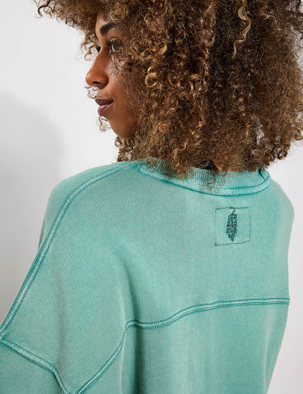 FP Movement All Star Solid Pullover - Emerald Auraimages3- The Sports Edit