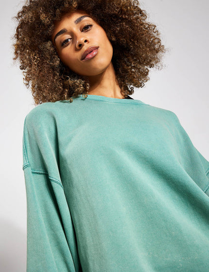 FP Movement All Star Solid Pullover - Emerald Auraimages5- The Sports Edit