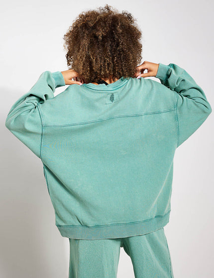 FP Movement All Star Solid Pullover - Emerald Auraimages2- The Sports Edit