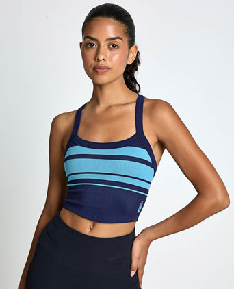 All Clear Striped Cami - Midnight Navy Combo