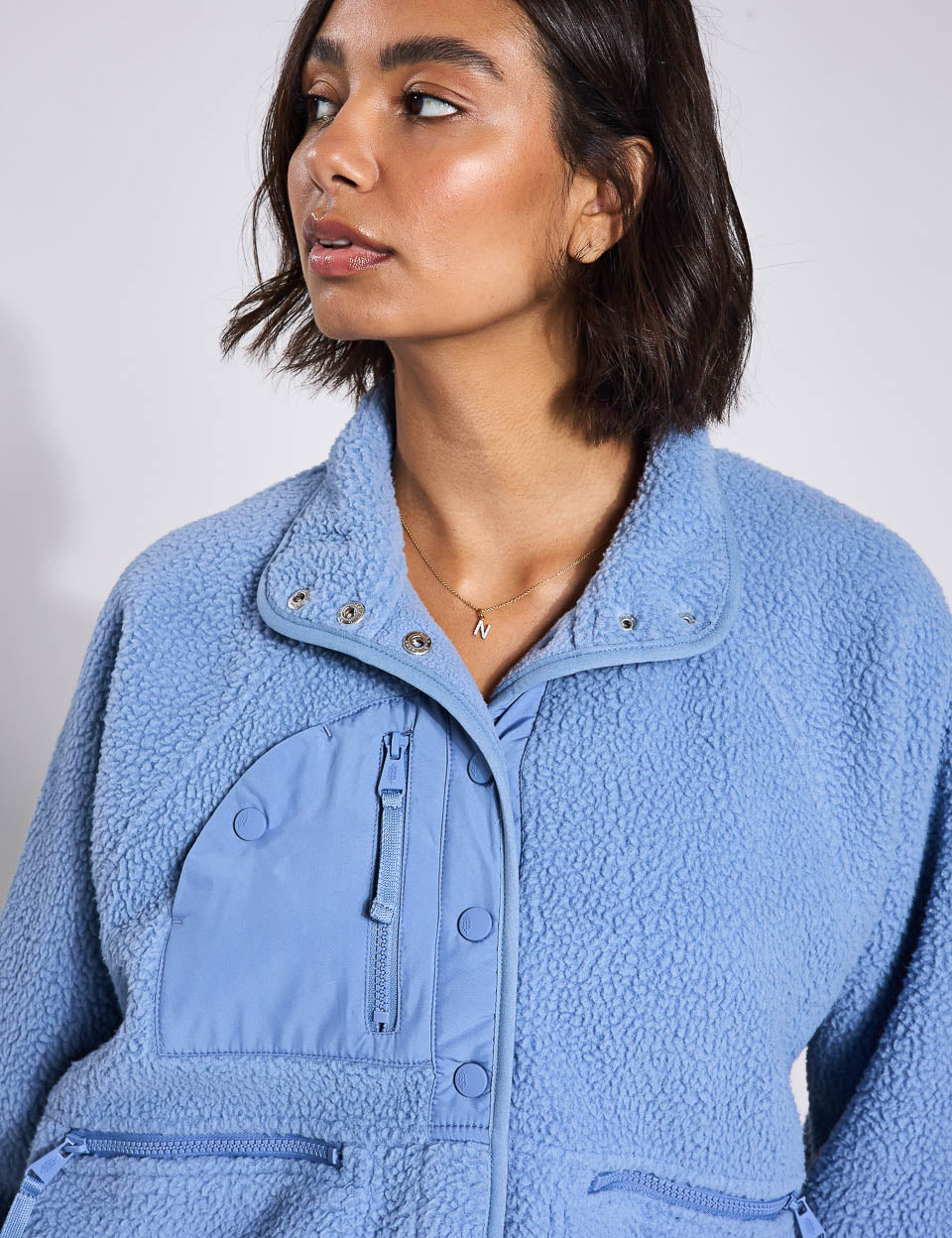 FP Movement Hit The Slopes Jacket Blue Grey The Sports Edit