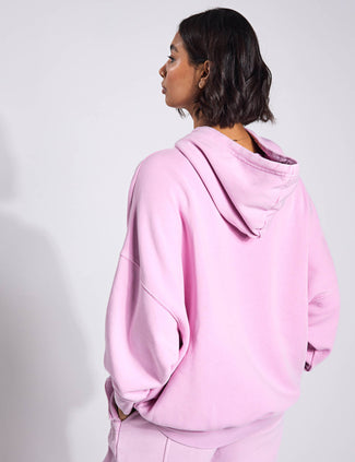 Sprint To The Finish Hoodie - Powder Pink