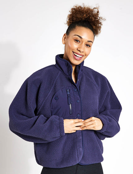 FP Movement Hit The Slopes Fleece Jacket - Deepest Navyimages1- The Sports Edit