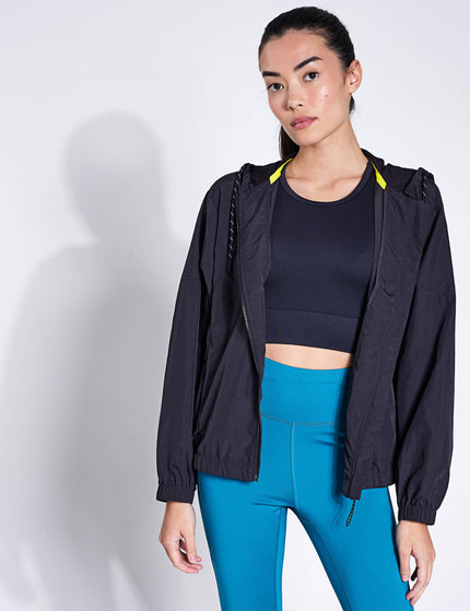 Goodmove Lightweight Packable Hooded Sports Jacket - Carbonimages1- The Sports Edit