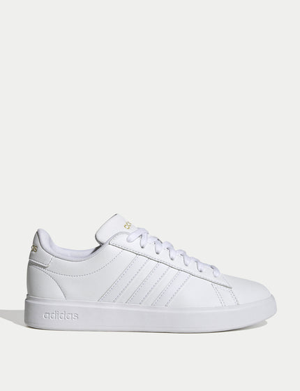 adidas Grand Court 2.0 Shoes - Cloud White/Gold Metallicimages1- The Sports Edit