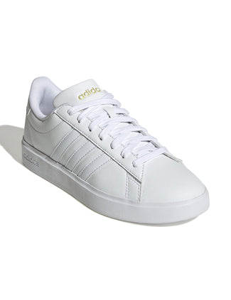 Grand Court 2.0 Shoes - Cloud White/Gold Metallic