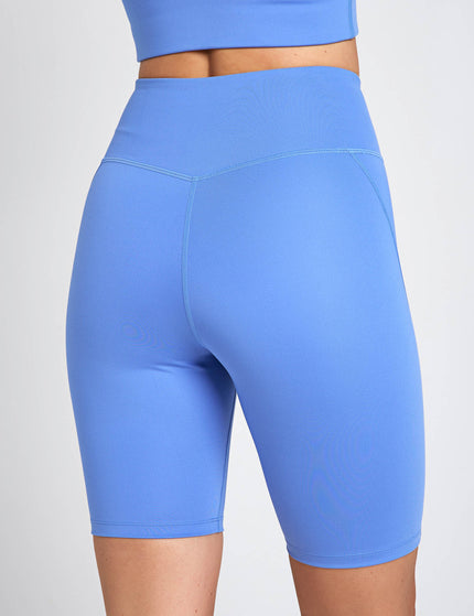 Girlfriend Collective High Waisted Bike Short - Periwinkleimages2- The Sports Edit