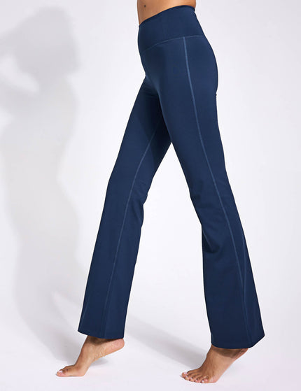 Girlfriend Collective Compressive Flare Legging - Midnightimages1- The Sports Edit