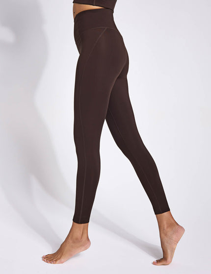 Girlfriend Collective Compressive High Waisted Legging - Cocoa Beanimages1- The Sports Edit