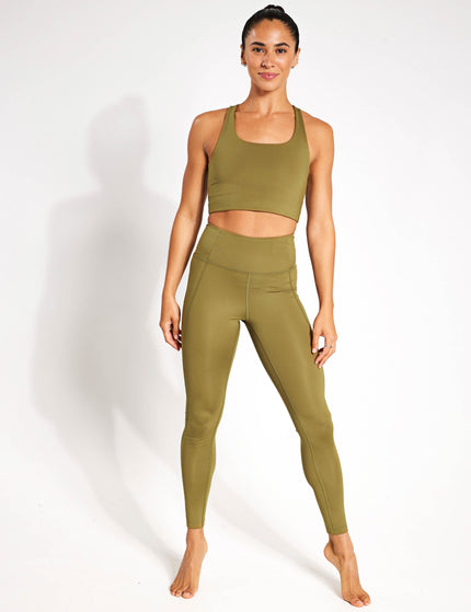 Girlfriend Collective Compressive High Waisted Legging - Artichokeimages3- The Sports Edit