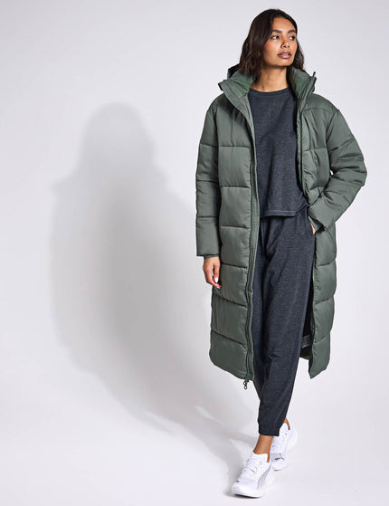 Girlfriend Collective Long Puffer Jacket - Thymeimages6- The Sports Edit