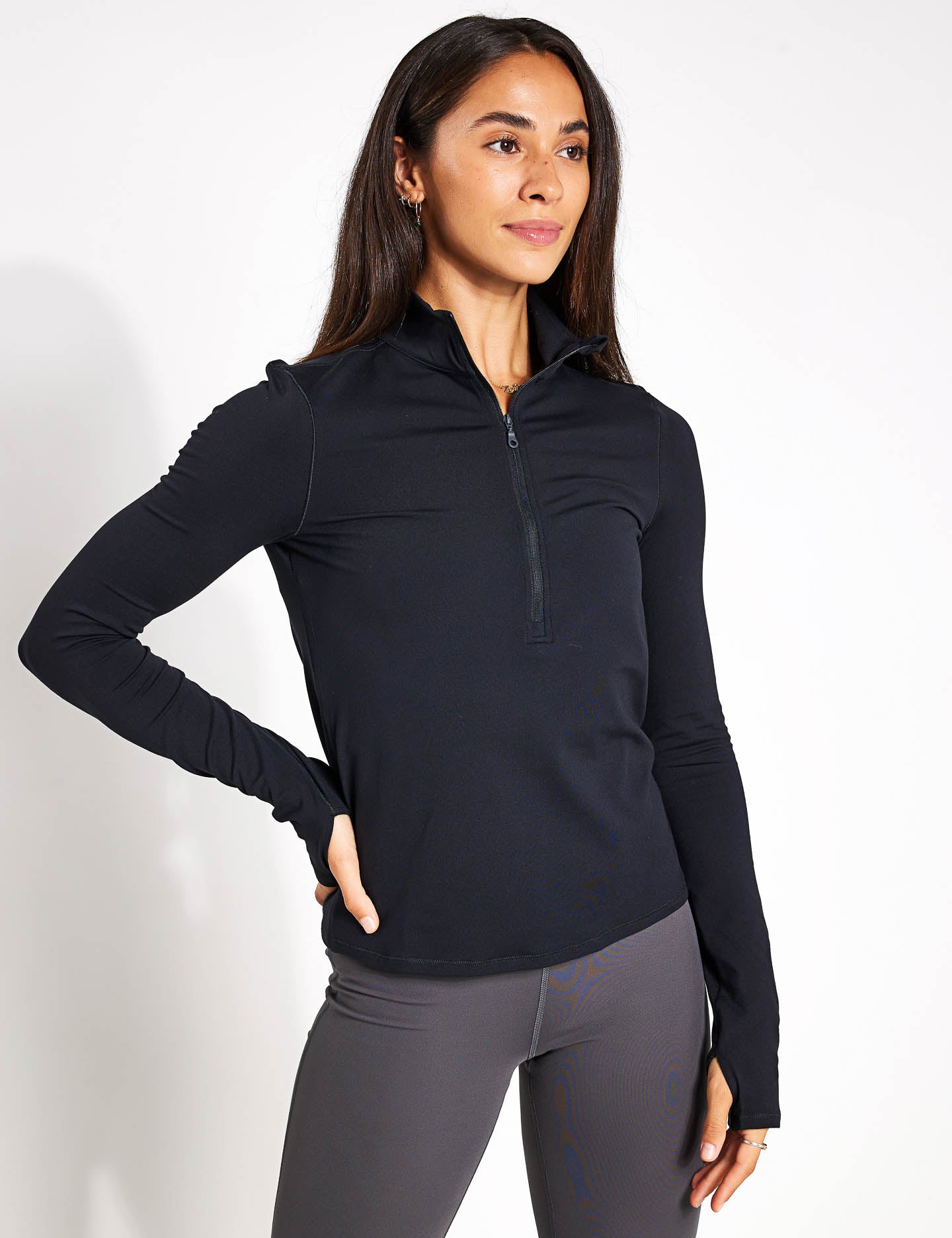 ReSet Mock Neck Half Zip