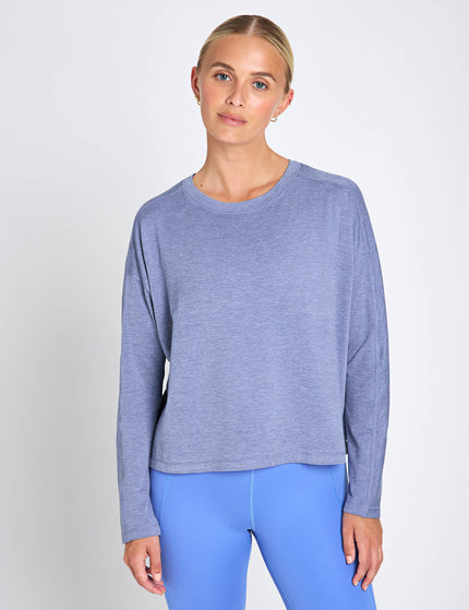 Girlfriend Collective ReSet Long Sleeve Tee - Meteorimages1- The Sports Edit