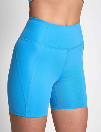 High Waisted Run Short - Haze