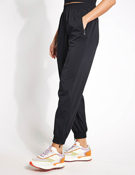 Girlfriend Collective Summit Track Pant - Blackimages1- The Sports Edit