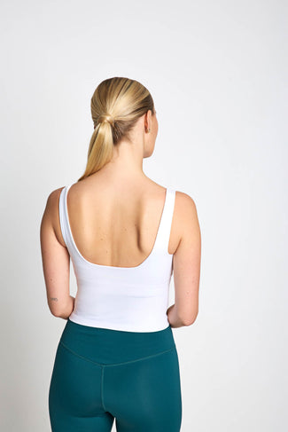 Tommy Tank - Bright White