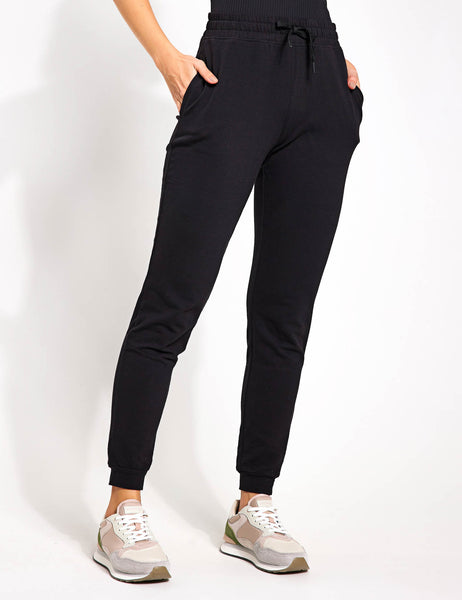 Goodmove Go Balance Cuffed Yoga Jogger Black The Sports Edit