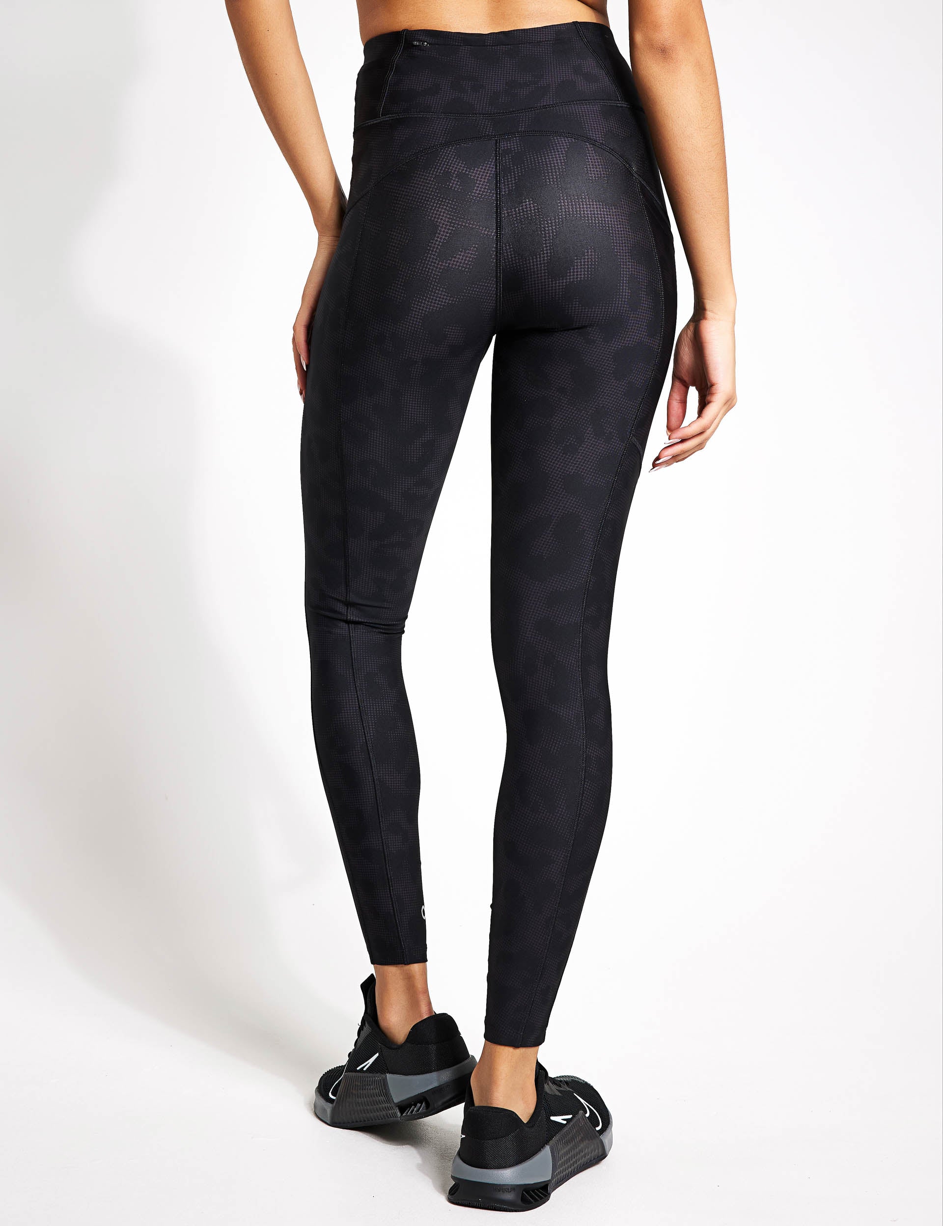 Mono B Flare Swoop Back High-Waisted Leggings - Online Only – My