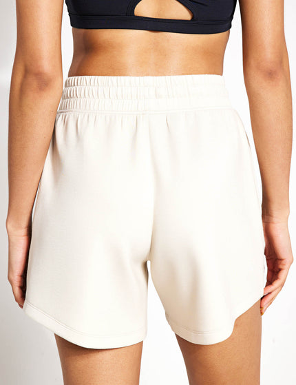 Goodmove Relaxed High Waisted Shorts - Beigeimages2- The Sports Edit