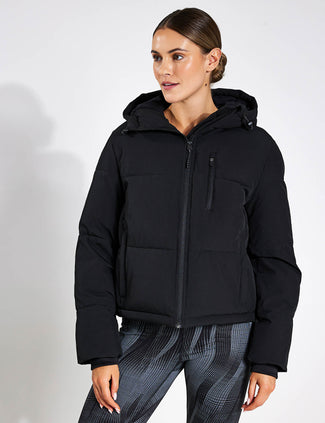 Stormwear™ Matte Crop Jacket - Black