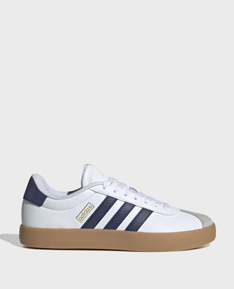 VL Court 3.0 Leather Trainers - White/Blue