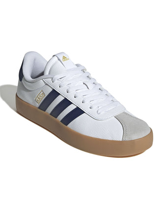VL Court 3.0 Leather Trainers - White/Blue