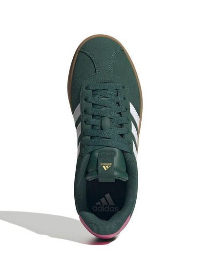adidas VL Court 3.0 Shoes - Collegiate Green/Cloud White/Pulse Magentaimages6- The Sports Edit