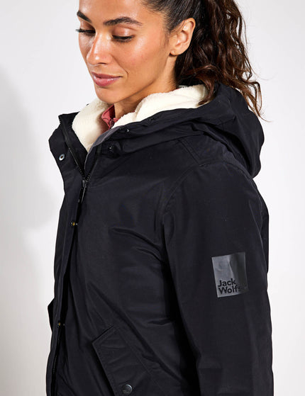 Jack Wolfskin Talforst Parka - Blackimages3- The Sports Edit