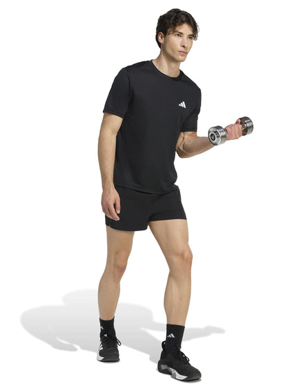 adidas Workout Essentials Base T-Shirt - Blackimages5- The Sports Edit