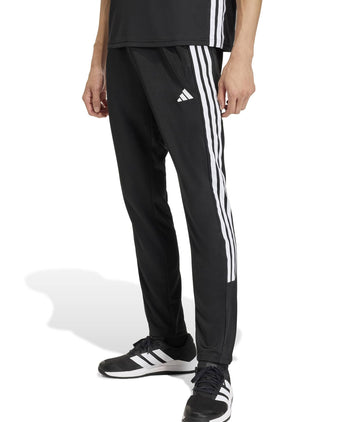 Workout Essentials All-Set 3-Stripes Knit Pant - Black