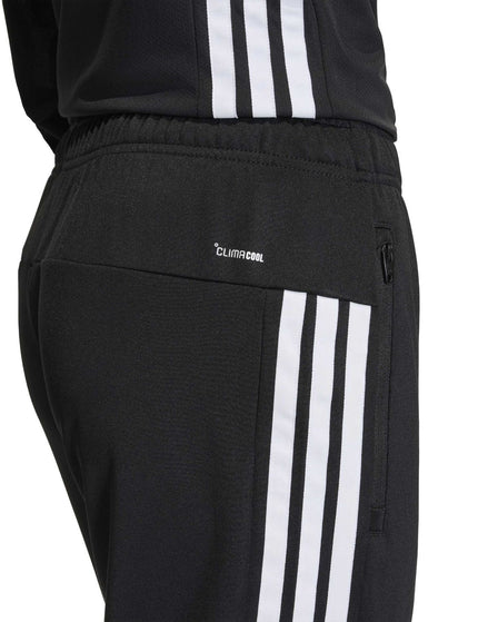 adidas Workout Essentials All-Set 3-Stripes Knit Pant - Blackimages4- The Sports Edit