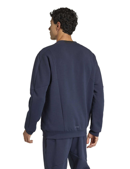 adidas Designed for Training Crew Sweatshirt - Legend Inkimages2- The Sports Edit