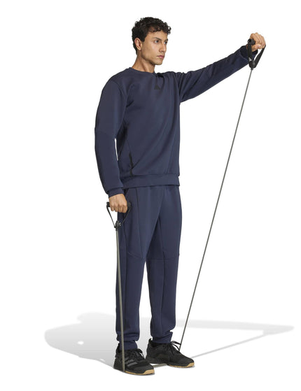 adidas Designed for Training Crew Sweatshirt - Legend Inkimages5- The Sports Edit