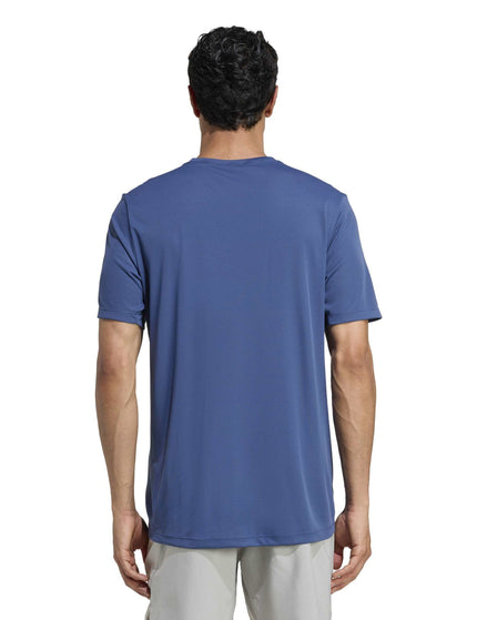 adidas adi365 Running Essentials T-Shirt - Tech Indigoimages2- The Sports Edit