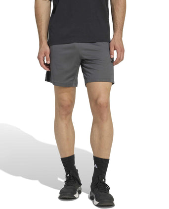 Workout Essentials 3 Stripes Shorts - Five Black