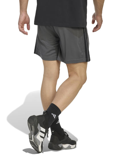 adidas Workout Essentials 3 Stripes Shorts - Five Blackimages2- The Sports Edit
