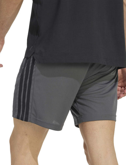 adidas Workout Essentials 3 Stripes Shorts - Five Blackimages4- The Sports Edit
