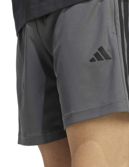 adidas Workout Essentials 3 Stripes Shorts - Five Blackimages3- The Sports Edit