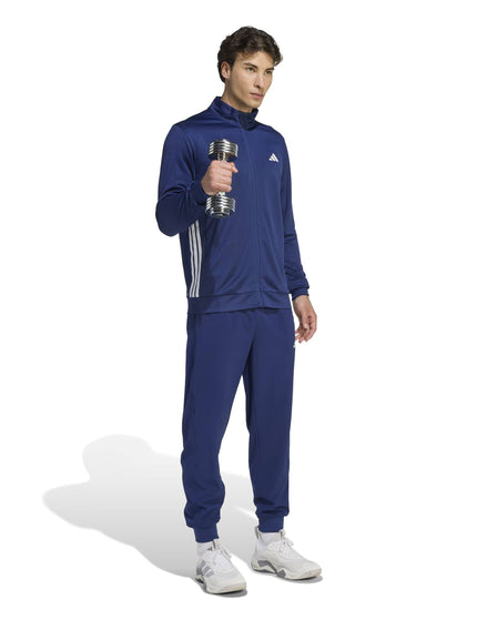 adidas Workout Essentials Flex Woven Pant - Dark Blueimages5- The Sports Edit